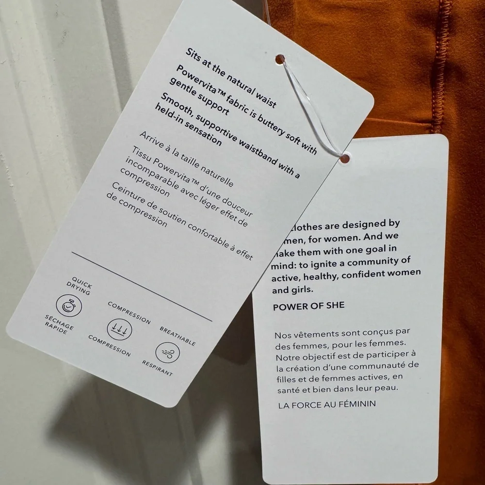 Athleta Salutation stash tight size Large - Picture 3 of 4